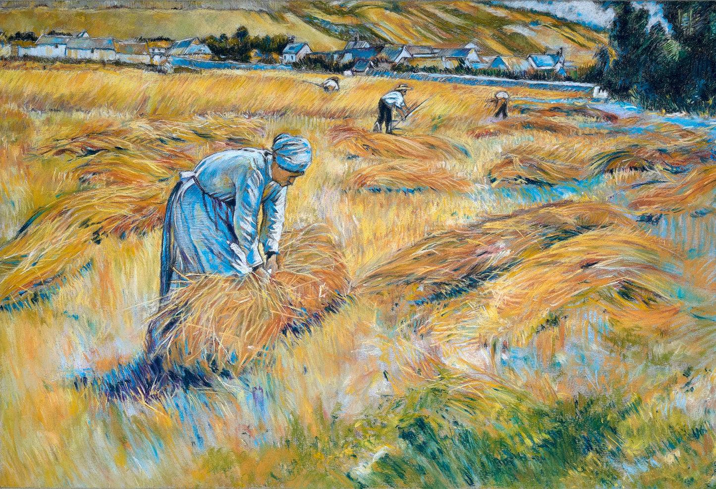 Harvest Time, Dawson Dawson-Watson, 1891, my impression