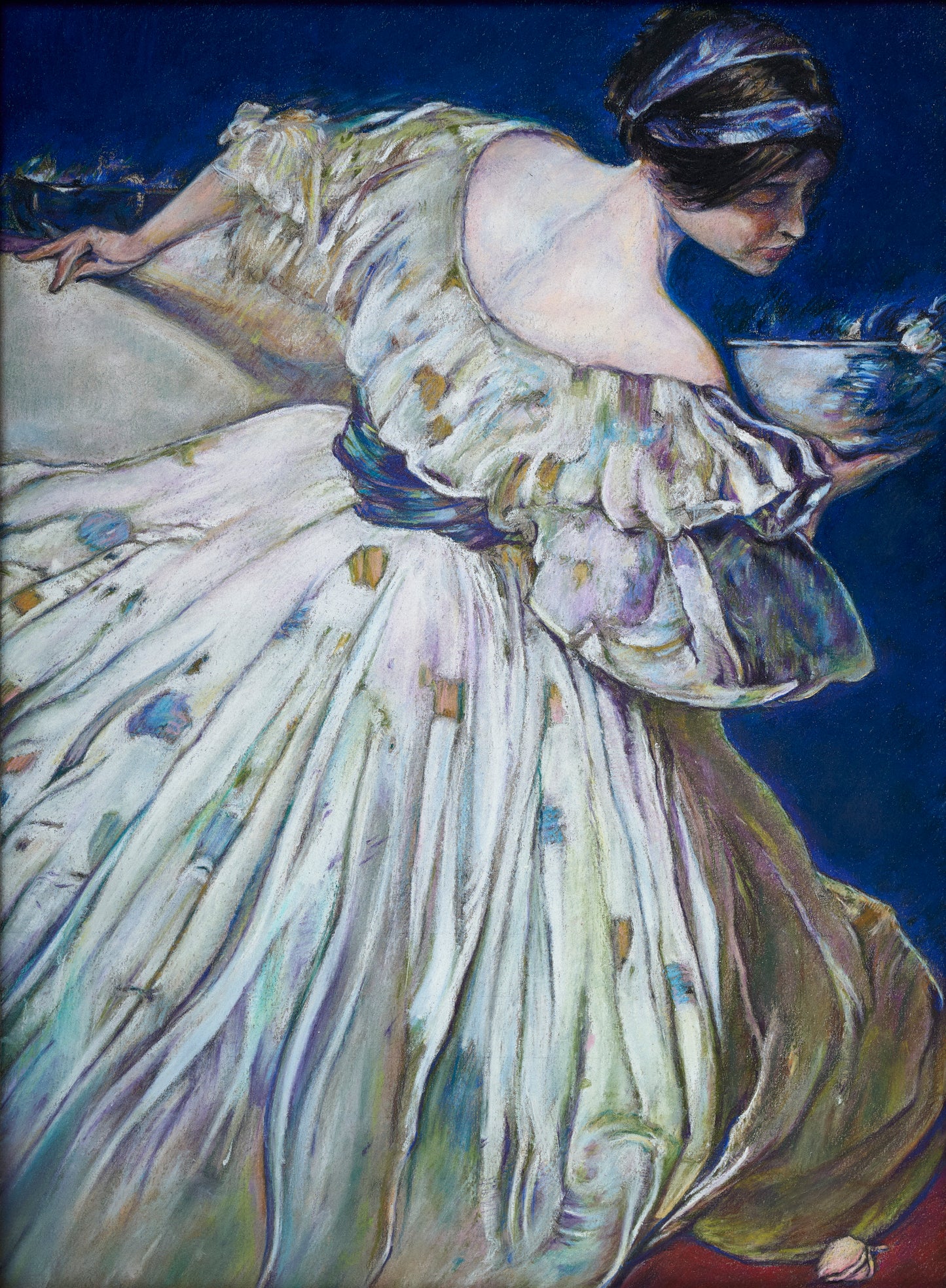 The Blue Bowl, John White Alexander, 1898, my impression